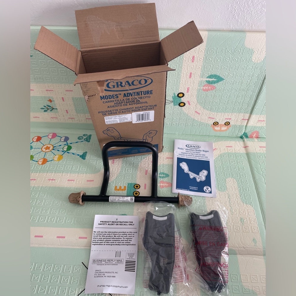 Graco Modes Adventure Stroller Wagon Car Seat Adapter